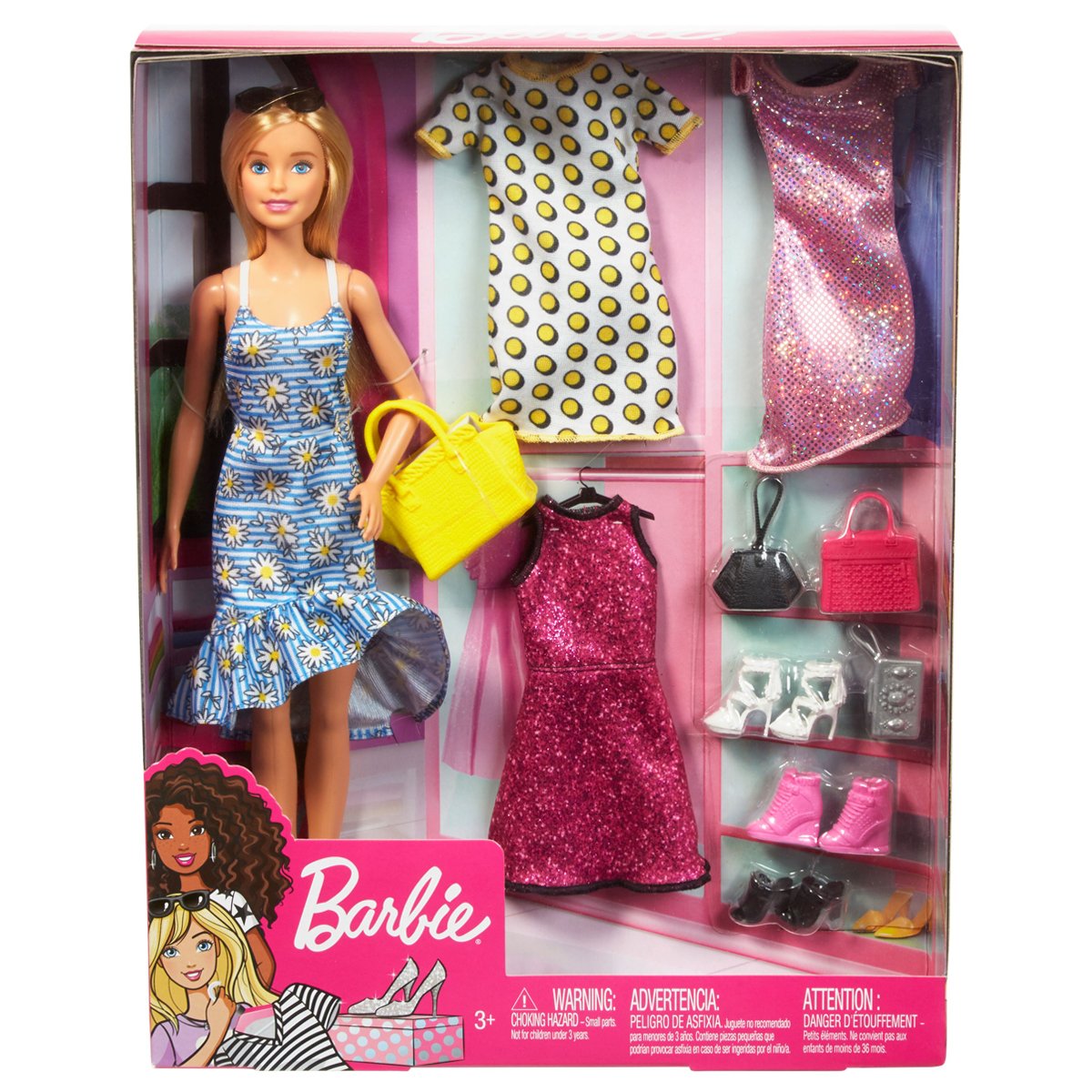 GDJ40 Barbie'nin Kıyafet Kombinleri Oyun Seti
